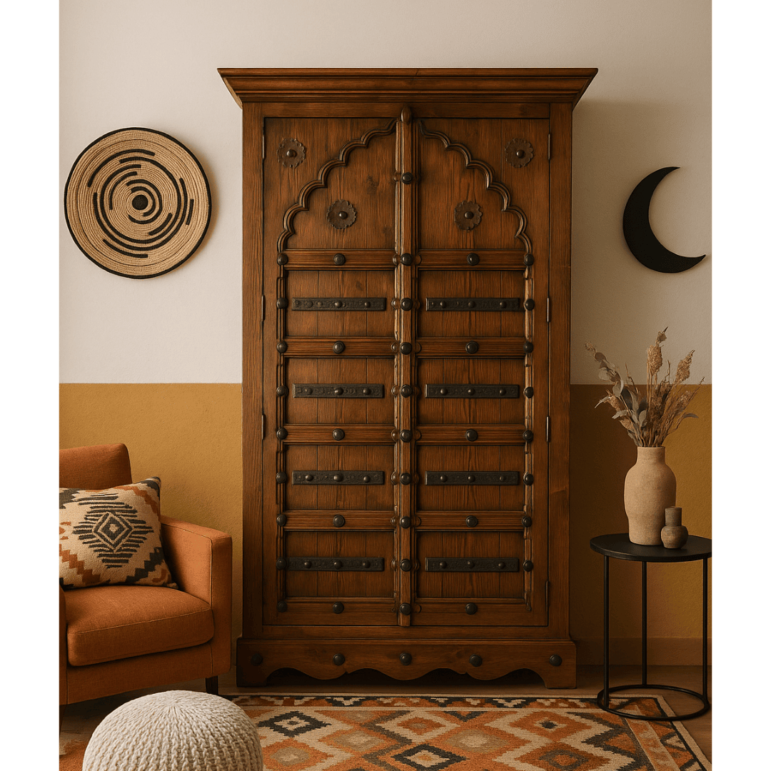 KOHİSTANİ MODEL METAL SÜSLEMELİ GARDROP M372