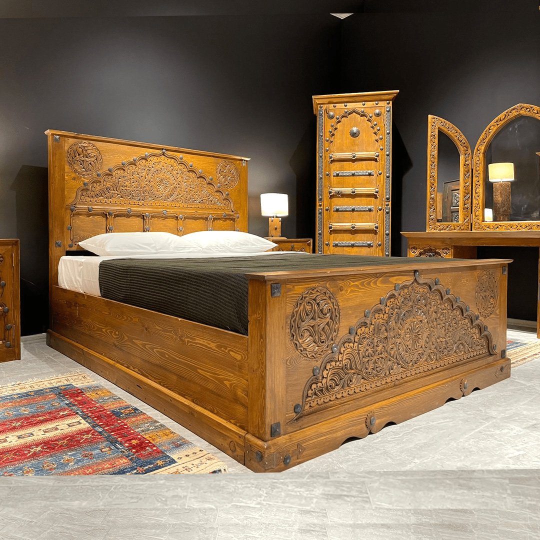 ETNİK MODEL HÜRREM SULTAN KARYOLA M1036 - Görsel 2