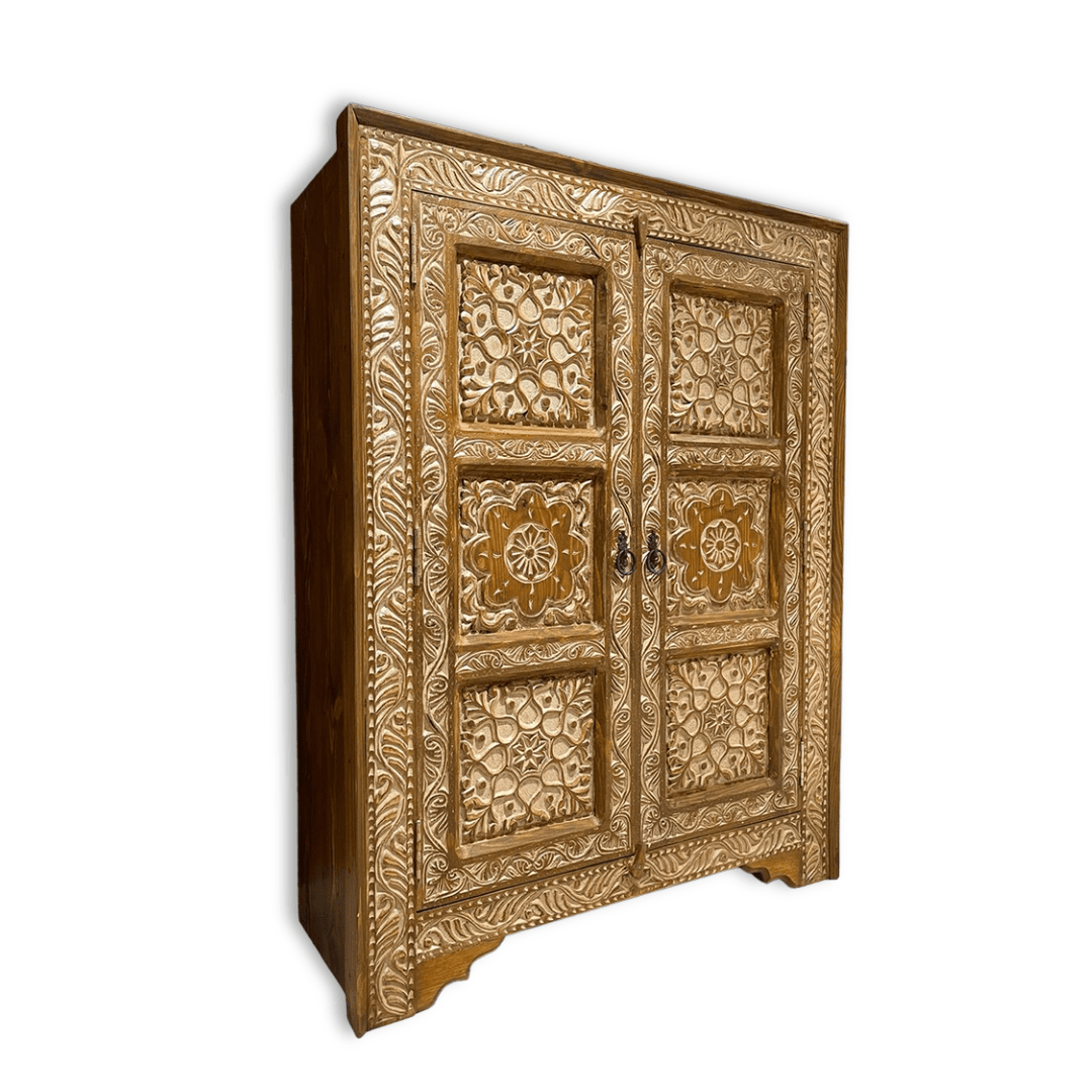 ŞAHMERAN MODEL EL OYMA DOLAP M1324 - Görsel 3