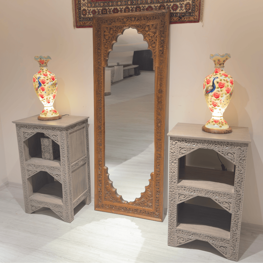 ETNİK MODEL YÜKSEK BOY AYNASI SKT532 - Görsel 2