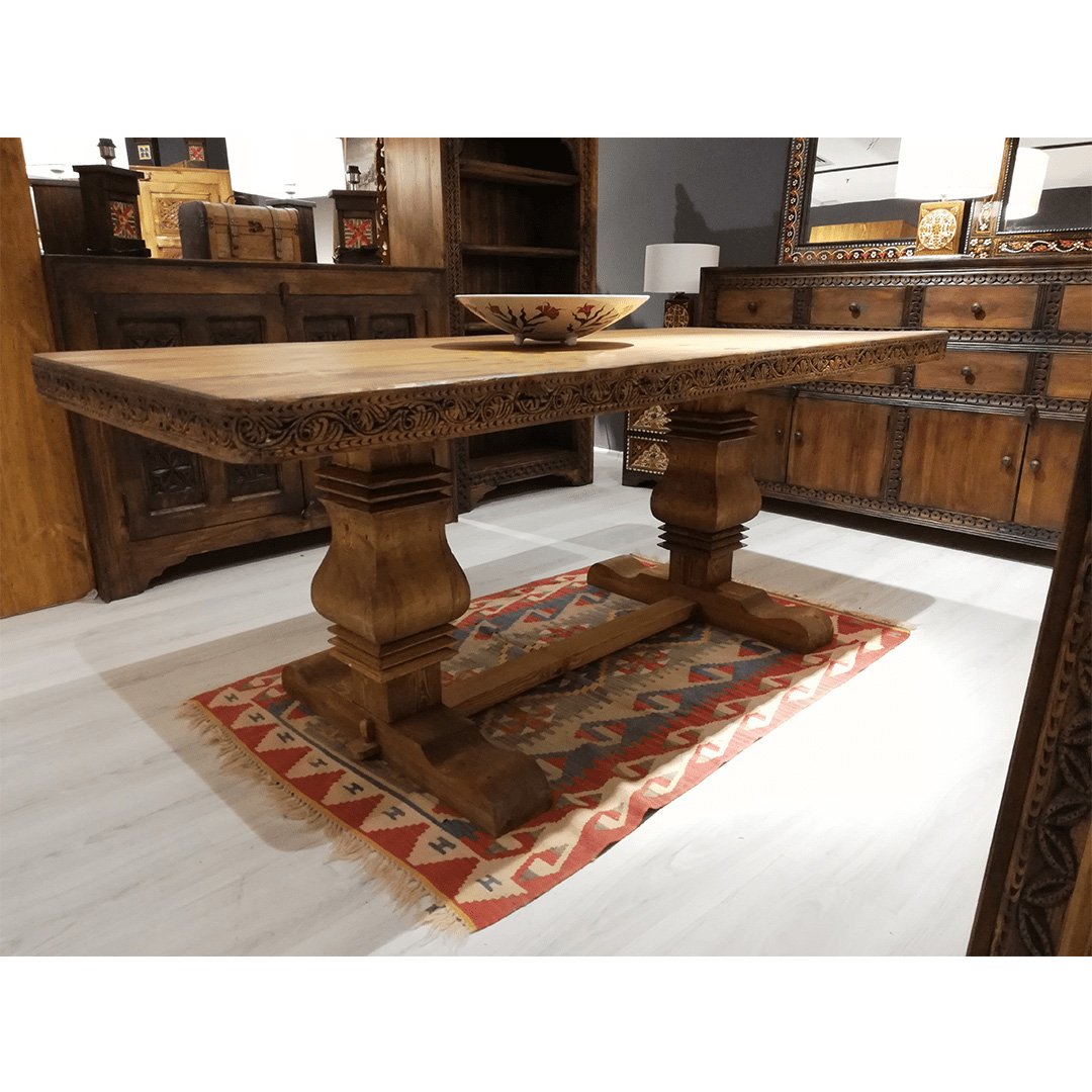 MERV YEMEK MASASI 180X90  M509 - Görsel 2