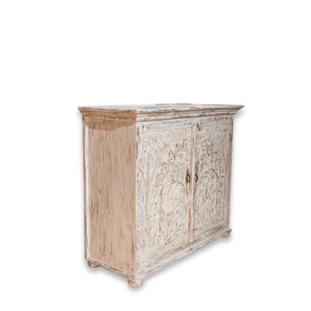 ETNİK MODEL MANGO AĞAÇ EL OYMA DOLAP H0067 - Görsel 4