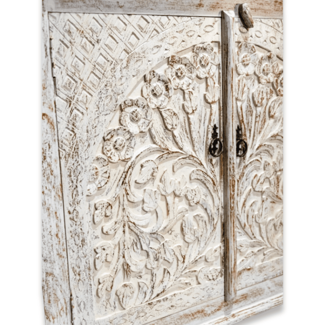 ETNİK MODEL MANGO AĞAÇ EL OYMA DOLAP H0067 - Görsel 5