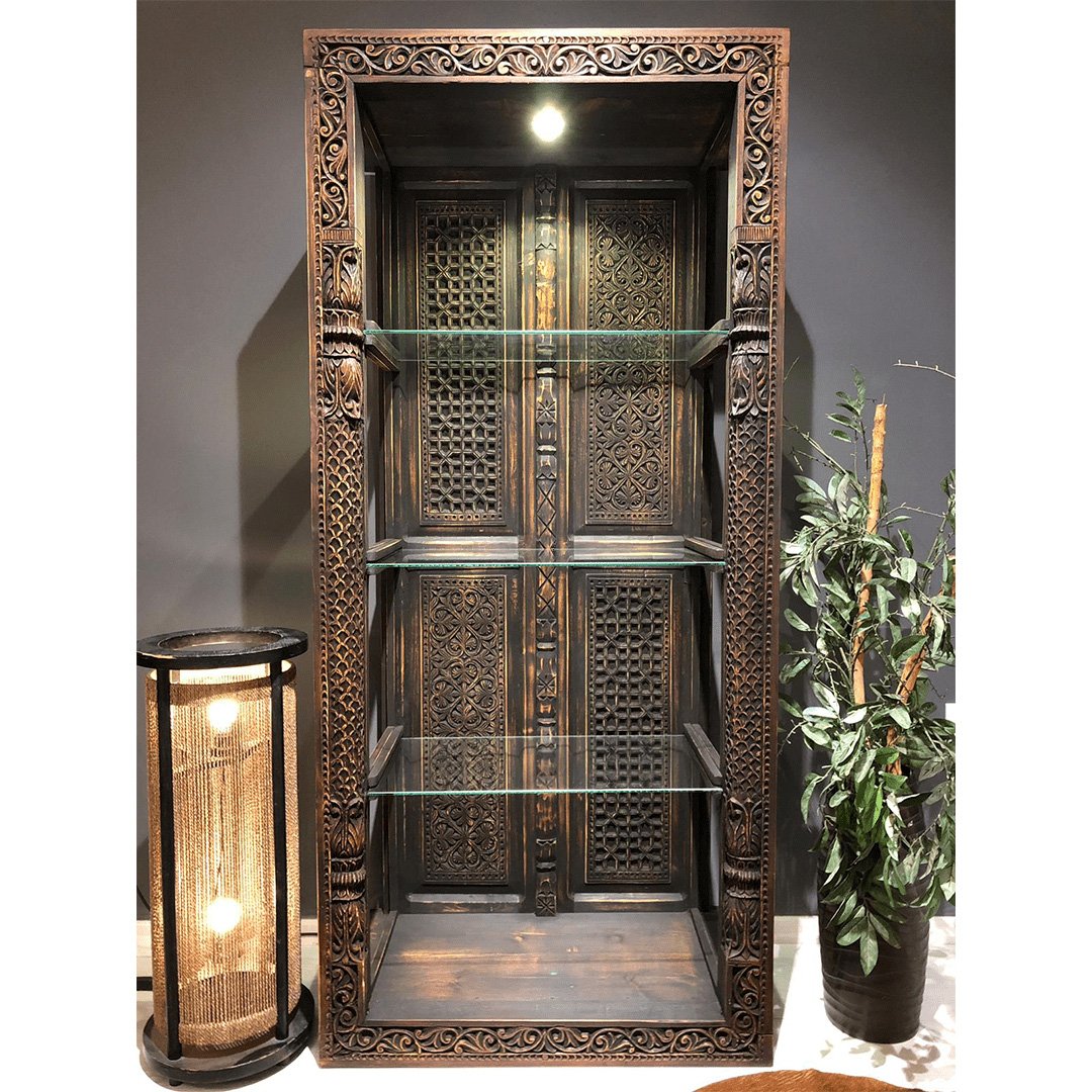 ETNİK MODEL EL OYMA VİTRİN M220