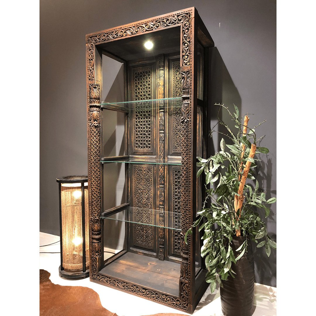 ETNİK MODEL EL OYMA VİTRİN M220 - Görsel 3