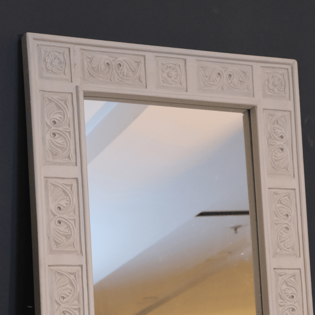 ETNİK MODEL EL OYMA AYNA M0014-5 - Görsel 4