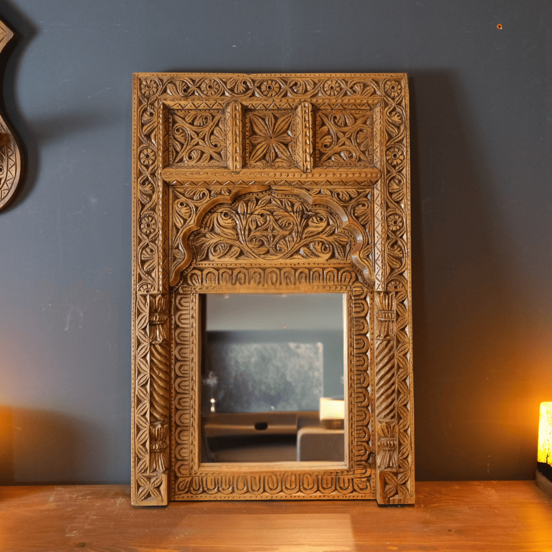 ETNİK MODEL EL OYMA AYNA M506