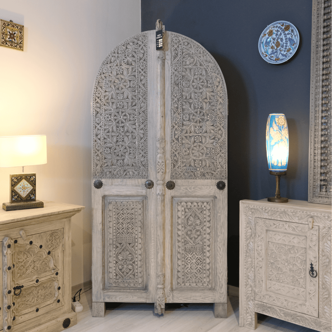 ETNİK MODEL TAC MAHAL EL OYMA DOLAP M1326