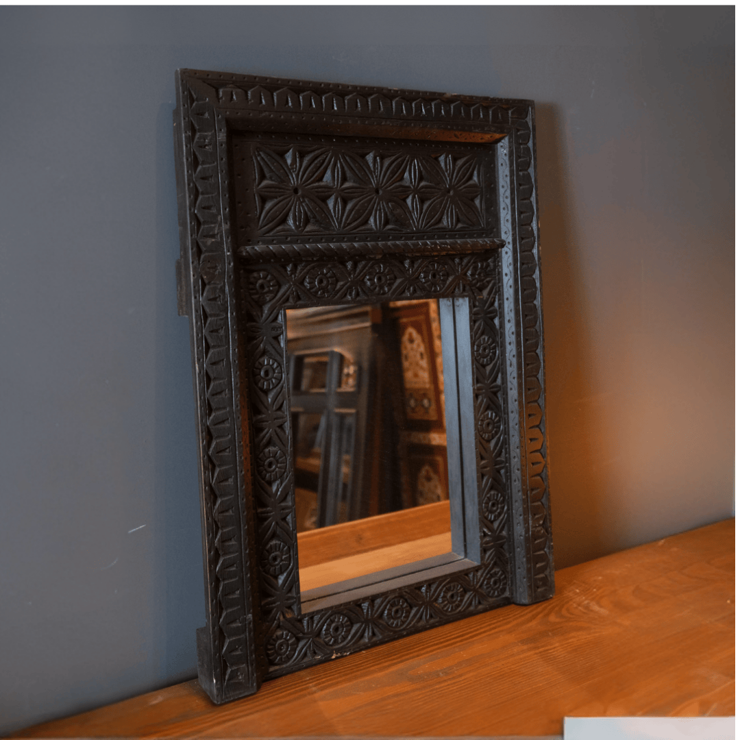 ETNİK MODEL EL OYMA AYNA M473 - Görsel 2