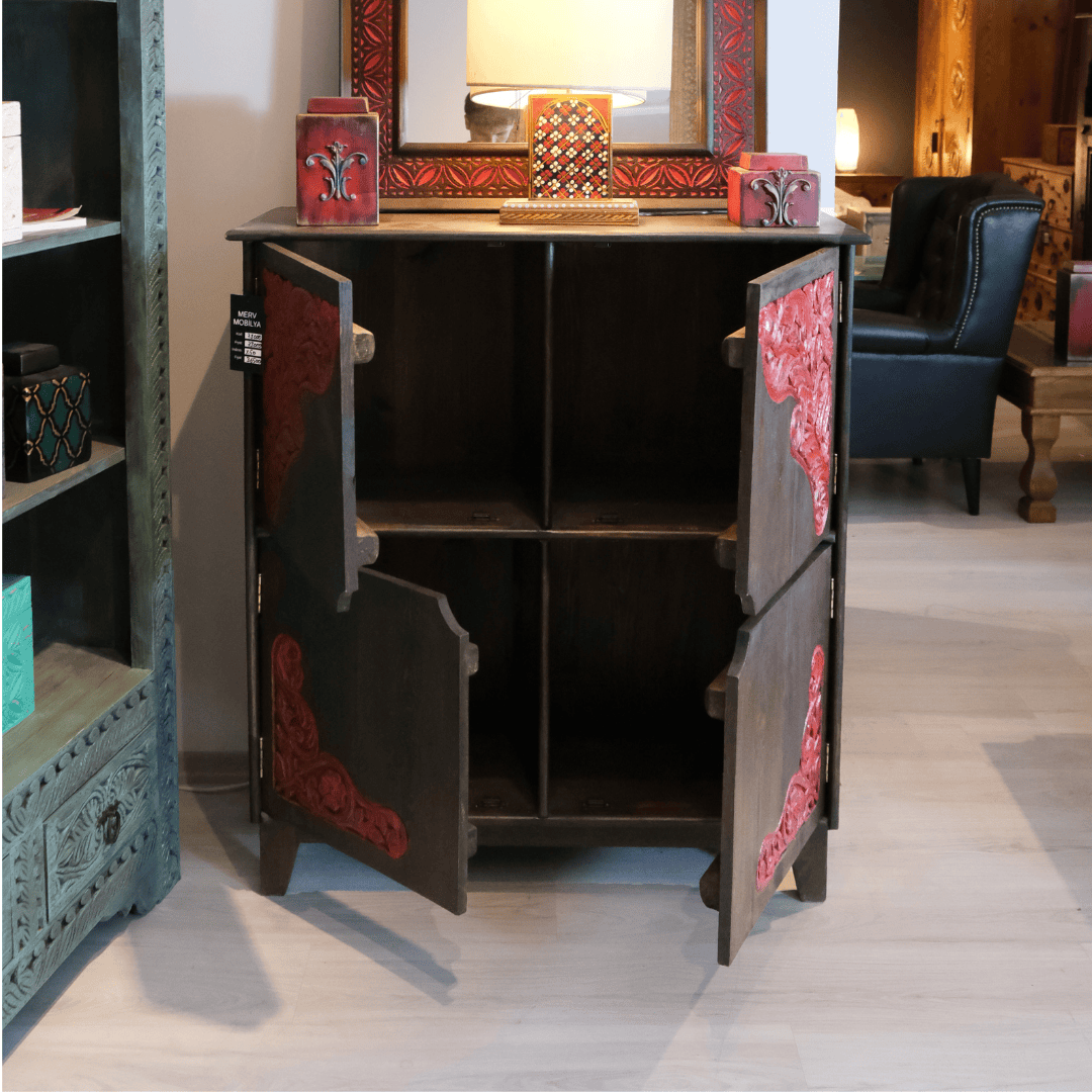 ETNİK MODEL EL OYMA DOLAP SKT550 - Görsel 2