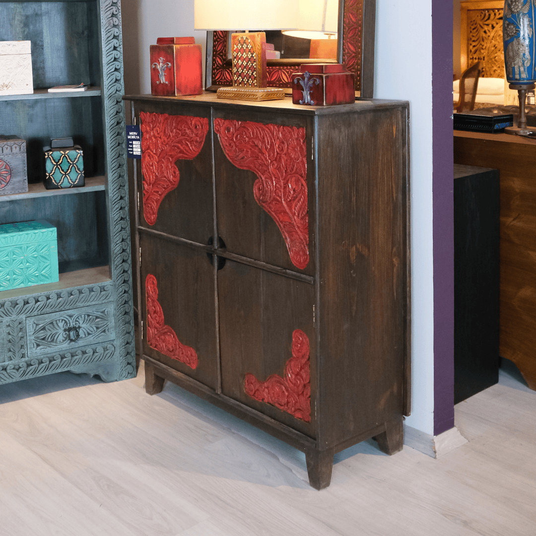 ETNİK MODEL EL OYMA DOLAP SKT550 - Görsel 3