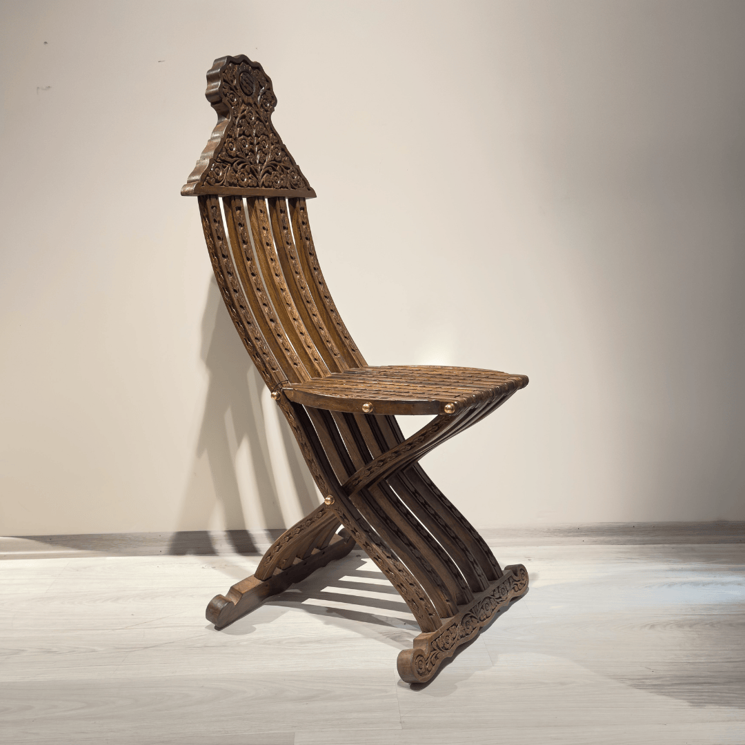 ETNİK MODEL GÜL AĞAÇ SANDALYE M729 - Görsel 3