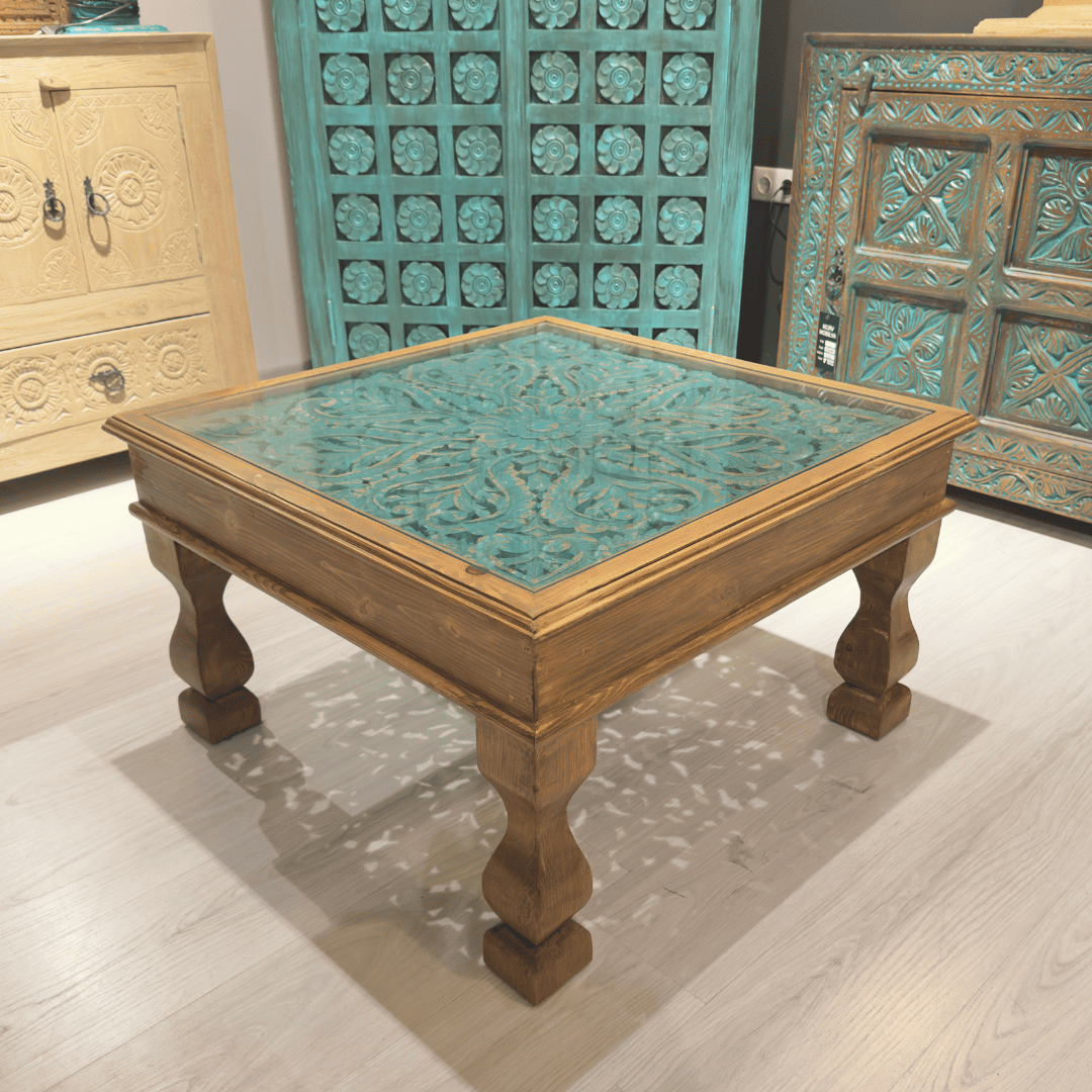 ETNİK MODEL MANGO AĞAÇ ORTA SEHPA H0077 - Görsel 3