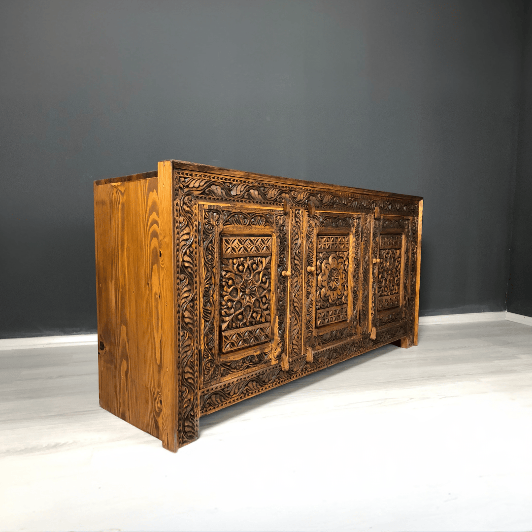 ETNİK MODEL ŞAHMERAN OYMA KONSOL M32 - Görsel 4