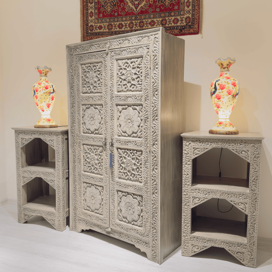 ŞAHMERAN MODEL EL OYMA DOLAP M797 - Görsel 4