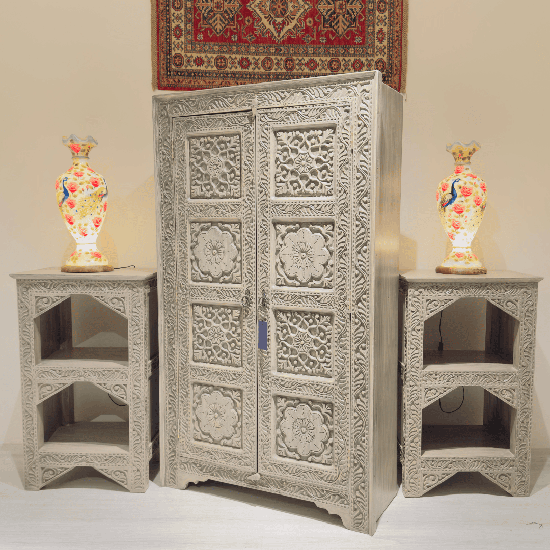 ŞAHMERAN MODEL EL OYMA DOLAP M797 - Görsel 5