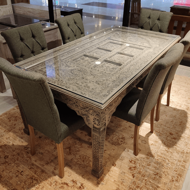 PAYİTAHT TAŞ RENGİ YEMEK MASASI M772