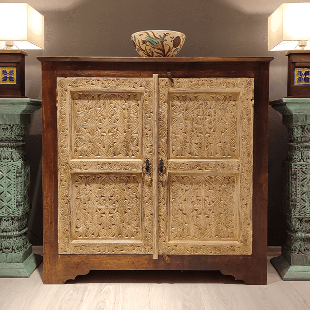 ETNİK MODEL EL OYMA DOLAP 1360