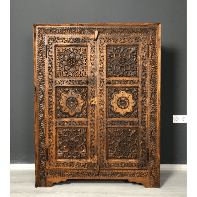 ETNİK MODEL ŞAHMERAN OYMA DOLAP M0013