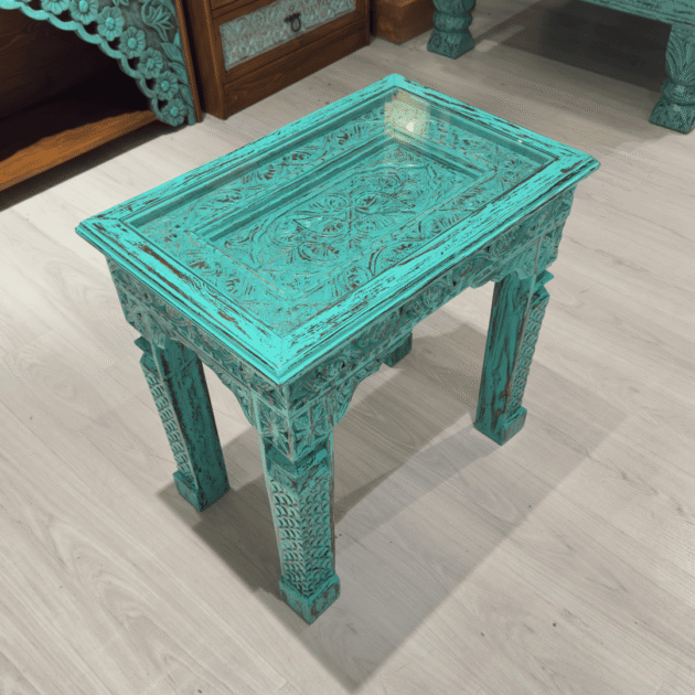 ETNİK MODEL ŞAHSULTAN OYMA YAN SEHPA M546