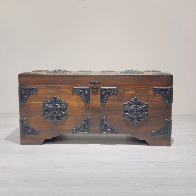 ETNİK MODEL METAL SÜSLEMELİ SANDIK M884