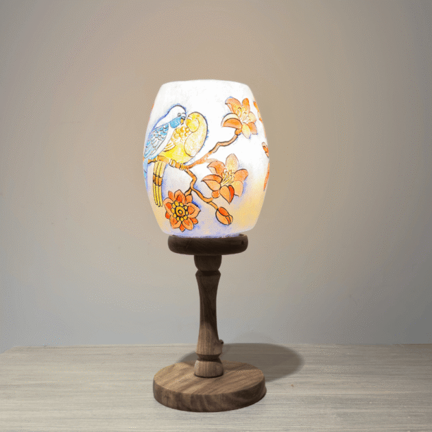 ETNİK MODEL EL BOYAMA ABAJUR PK0002-2