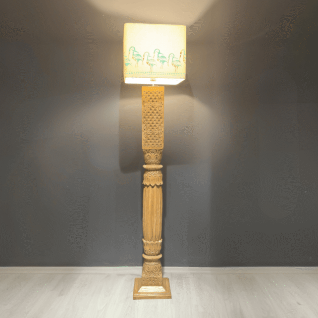 ETNİK MODEL EL OYMA AHŞAP LAMBADER M1060-1