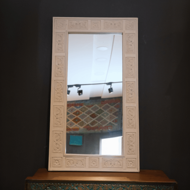 ETNİK MODEL EL OYMA AYNA M0014-5