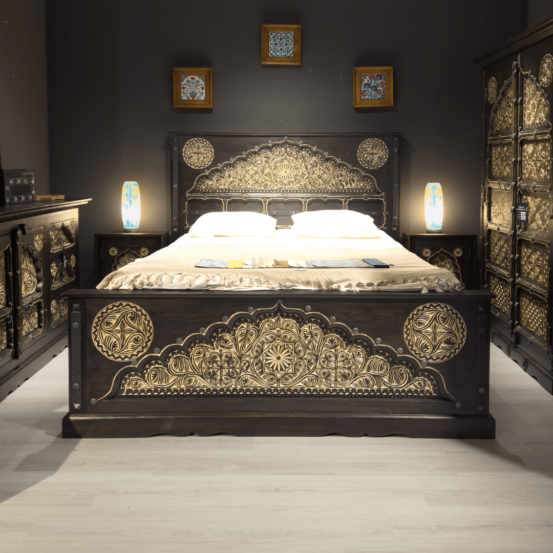 ETNİK MODEL EL OYMA HÜRREM SULTAN KARYOLA