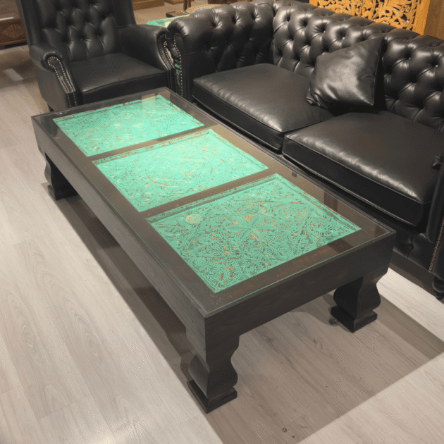 ETNİK MODEL EL OYMA ORTA SEHPA M1362