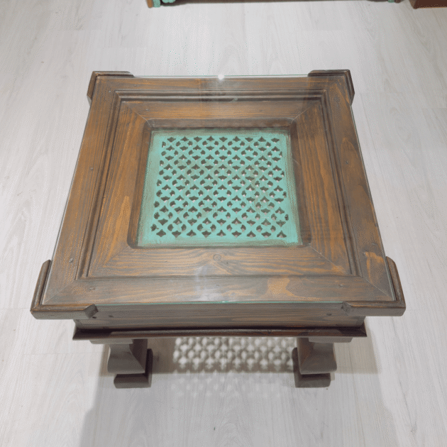 ETNİK MODEL AHŞAP ESKİTME YAN SEHPA M904