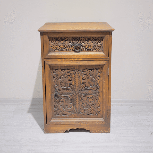 ETNİK MODEL EL OYMA KOMODİN M097