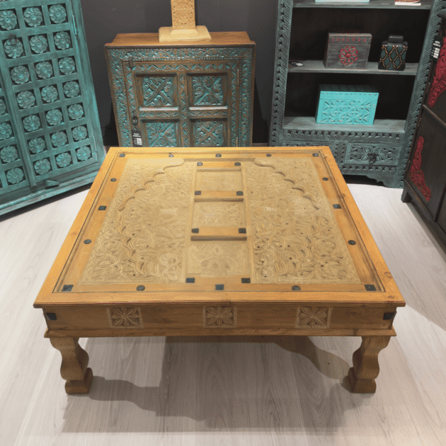 ETNİK MODEL EL OYMA ORTA SEHPA SKT819