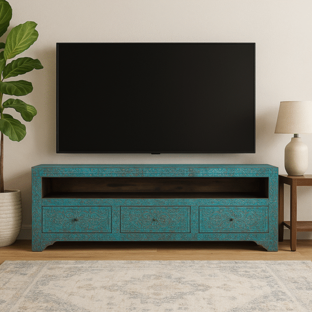 ETNİK MODEL EL OYMA TV KONSOL M362