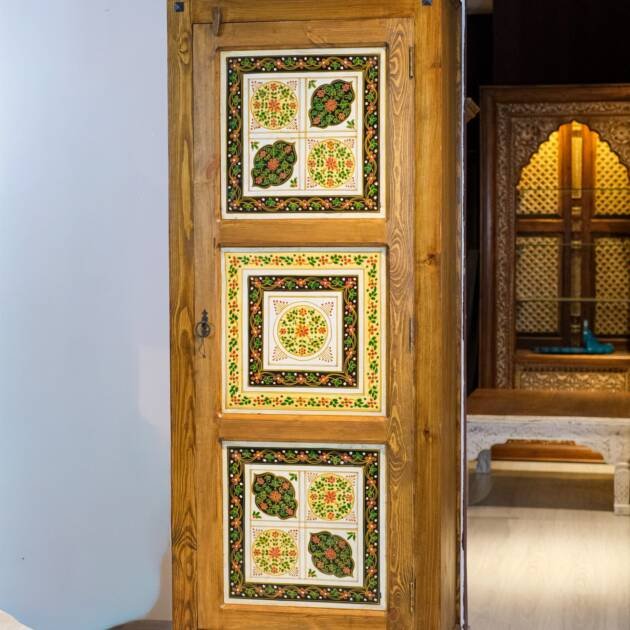 ETNİK MODEL EL BOYAMA DOLAP SKT615-1