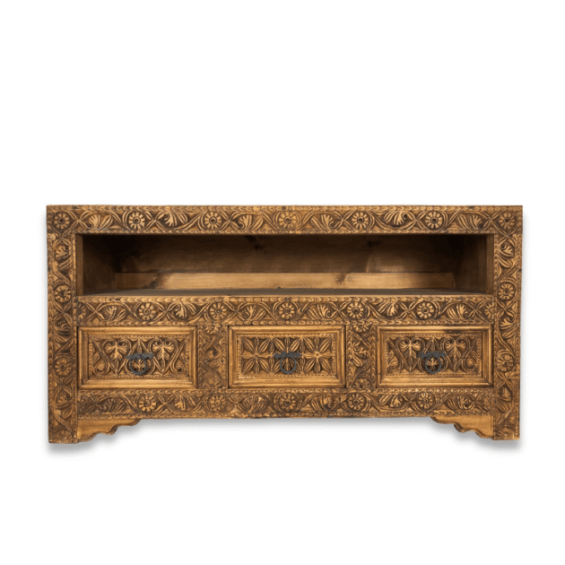 ETNİK MODEL EL OYMA TV KONSOL M420