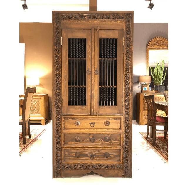 ETNİK MODEL FERFORJE DOLAP M624