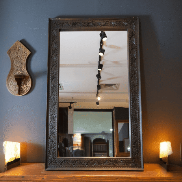 ETNİK MODEL EL OYMA AYNA M0014-2