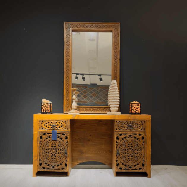 ETNİK MODEL MANGO AĞAÇ MAKYAJ MASA H0071