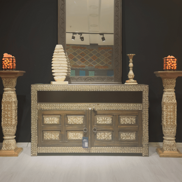 ETNİK MODEL EL OYMA KONSOL M917-1