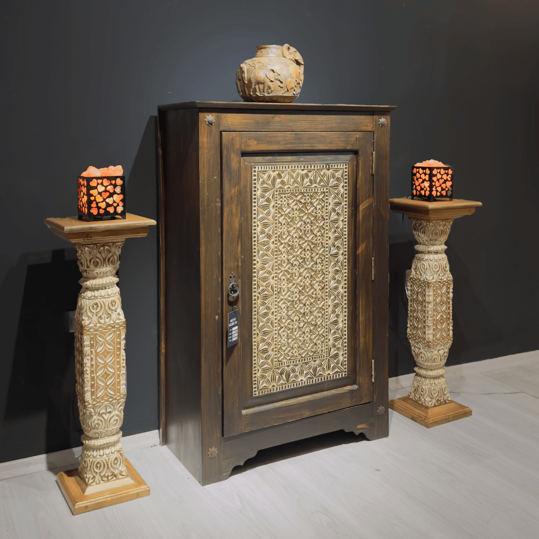 ETNİK MODEL EL OYMA DOLAP SKT886 - Görsel 3