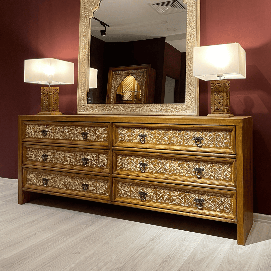 ETNİK MODEL EL OYMA KONSOL M210 - Görsel 3