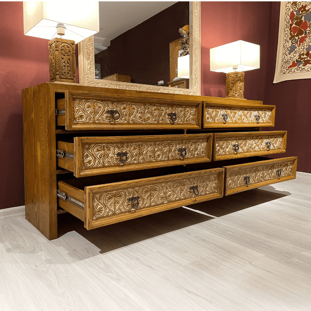 ETNİK MODEL EL OYMA KONSOL M210 - Görsel 6