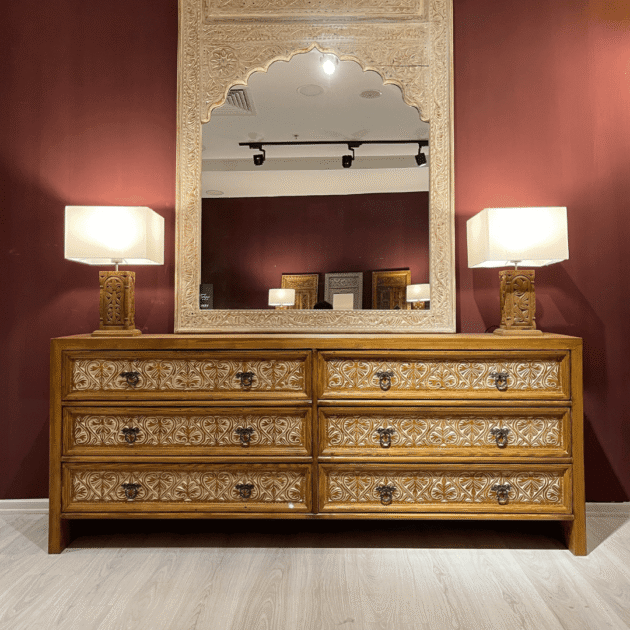 ETNİK MODEL EL OYMA KONSOL M210