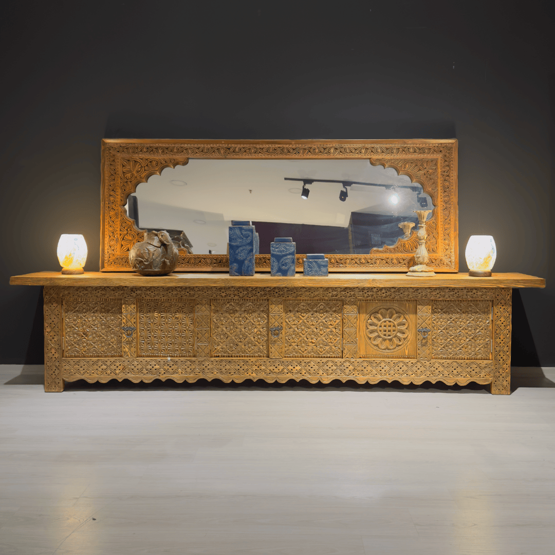 ETNİK MODEL EL OYMA TV KONSOL M919