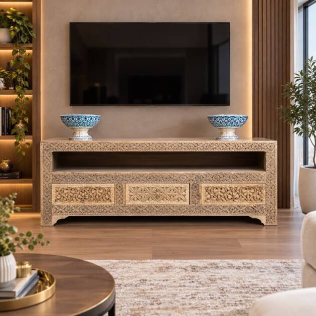 ŞAH SULTAN MODEL EL OYMA TV KONSOL M420